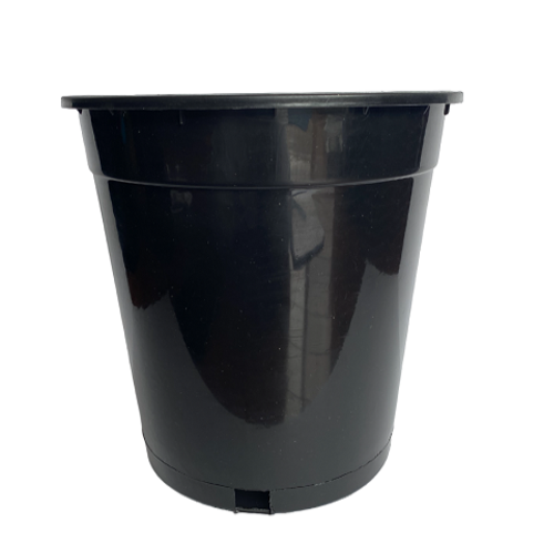 KD Black Nursery Pots, 5 Gallon Tall, Plastic Garden Planters, Pots for Flower Seedlings, Injection Molded, Indoor Outdoor Plants Seedlings Vegetables and Flowers
