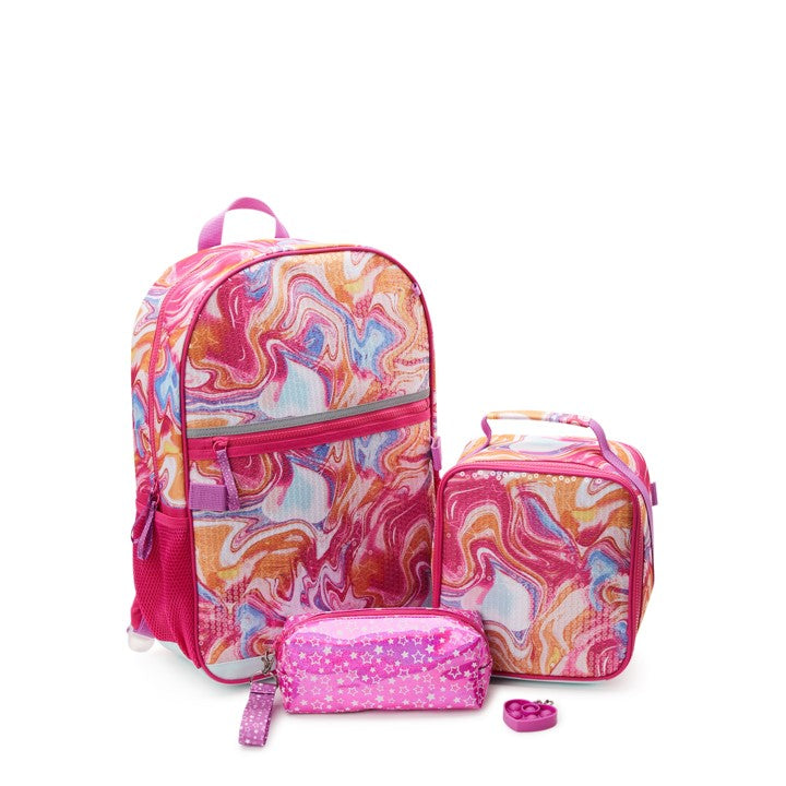Wonder Nation Girls 4 Piece 17" Backpack Set
