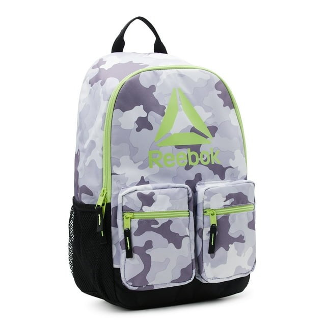 Reebok Sienna Unisex Laptop Backpack, Rose Camouflage